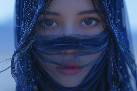 arab woman in the desert, a Photo by Pictures for you!!!!!!!!!