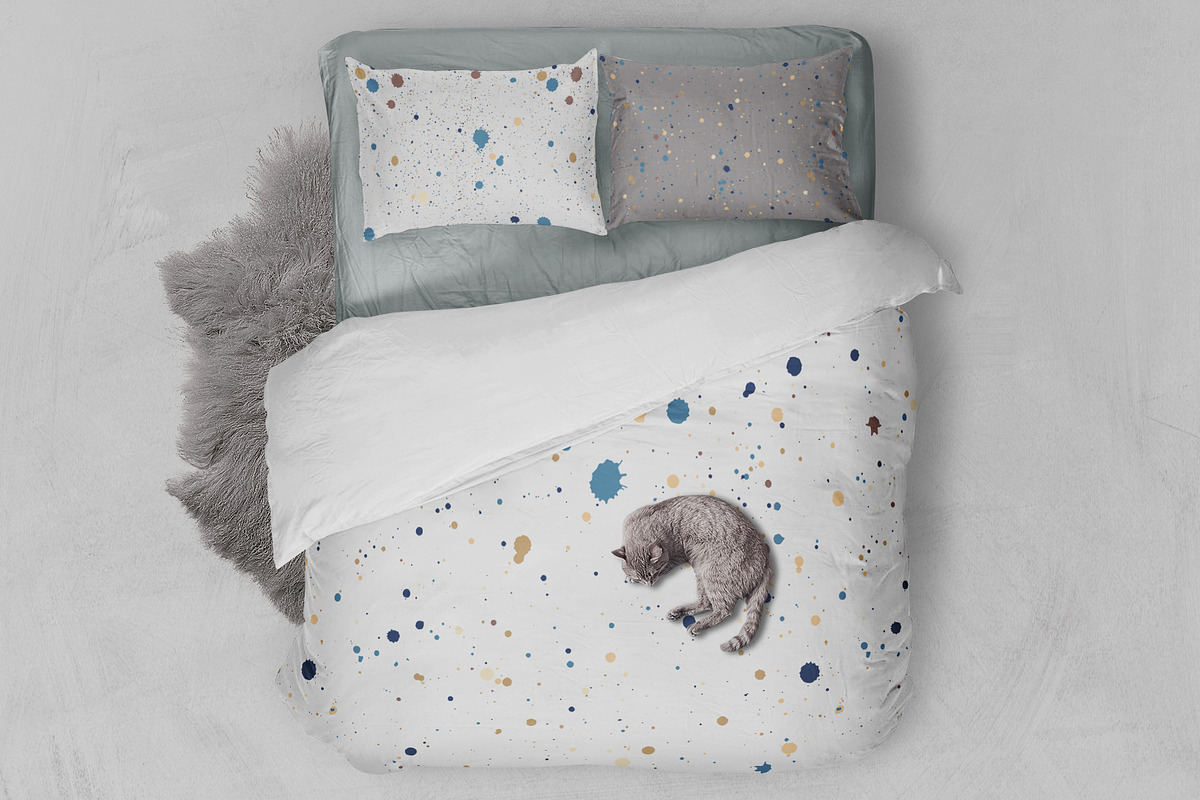 25 Ink Splatter Patterns, a Pattern Graphic by Artemisia_Art (Photo 4 of 7)