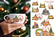 Christmas Market watercolor set, an Illustration by s.yanyeva (Thumbnail 6 of 8)