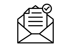 Mail Line Icon, an Icon by Pexelpy