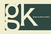 Sanstoy - Modern Stylish Serif, a Serif Font by Qweera Studio (Thumbnail 5 of 12)