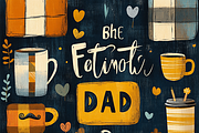 Happy Father’s Day Themed Paper, a Background Graphic by Printable Treasure (Thumbnail 2 of 5)
