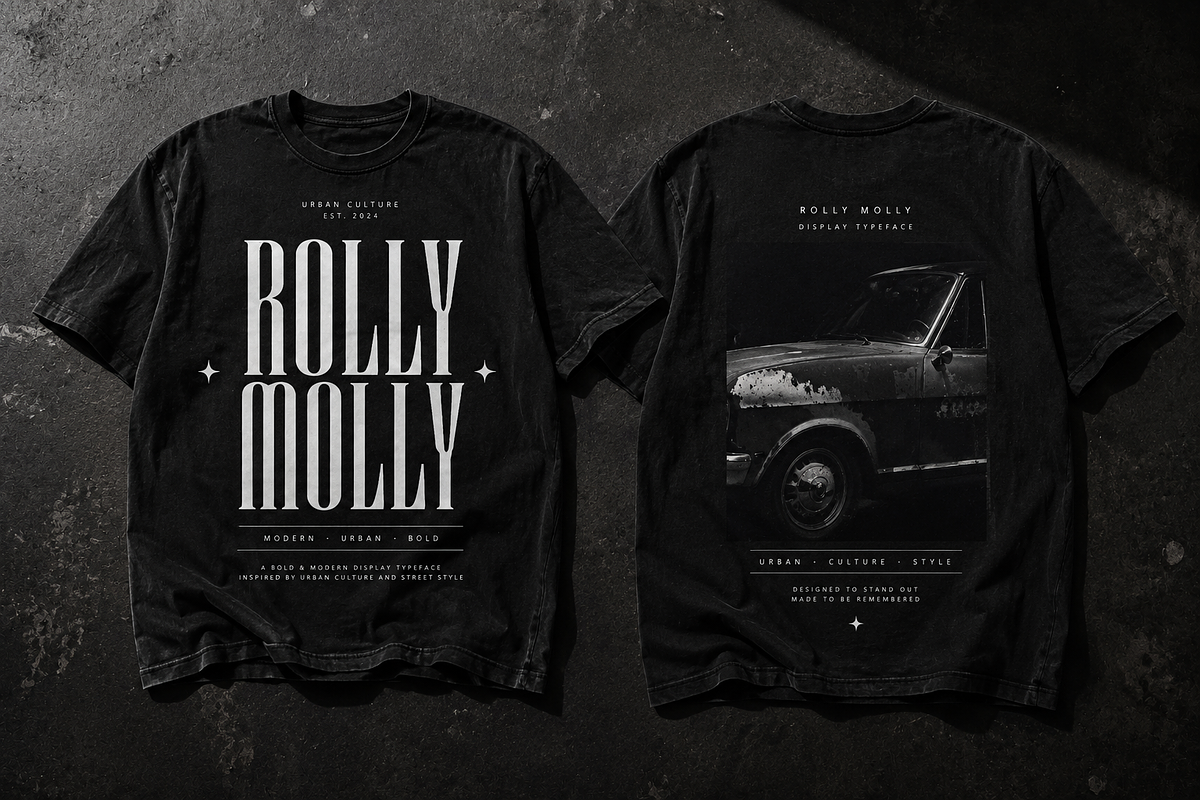 Rolly Molly Display Serif Font, a Blackletter Font by Martalv Works (Photo 7 of 7)
