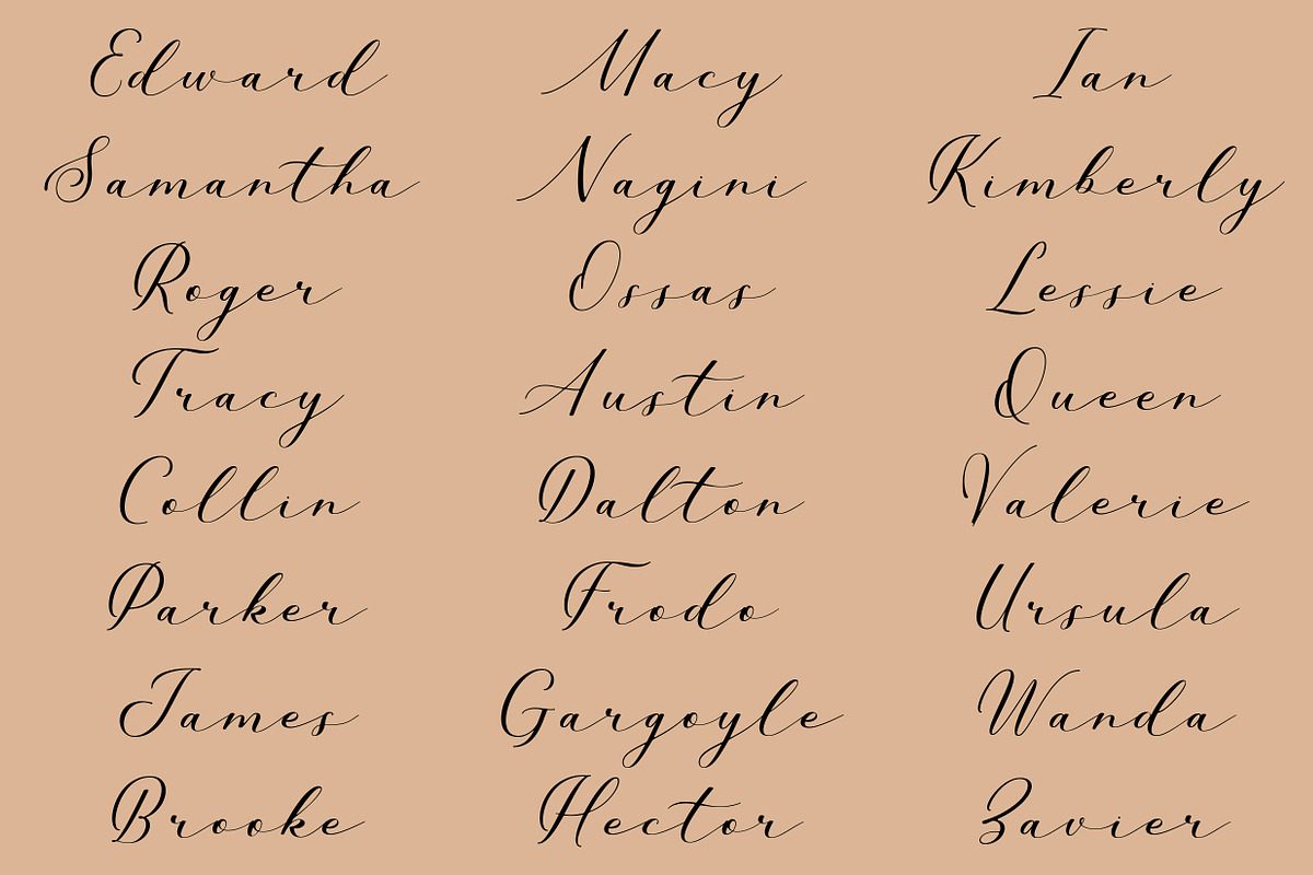 Millerstone - Luxury Calligraphy preview 7