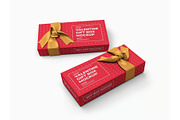 Gift Box Packaging Mockup Template, a Packaging Mockup by DesignRushMarket (Thumbnail 2 of 11)