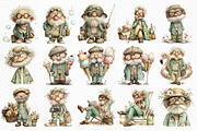 Funny Grandpa Summer set, an Illustration by Craft Nest (Thumbnail 5 of 12)