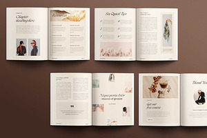 CHESTNUT Ebook Template Canva