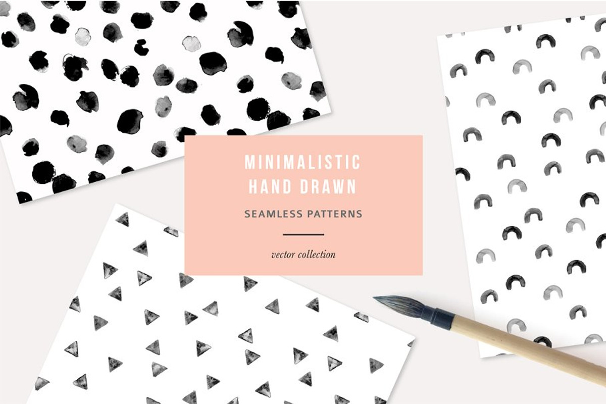 Bundle hand drawn patterns, a Pattern Graphic by Magnia (Photo 17 of 17)