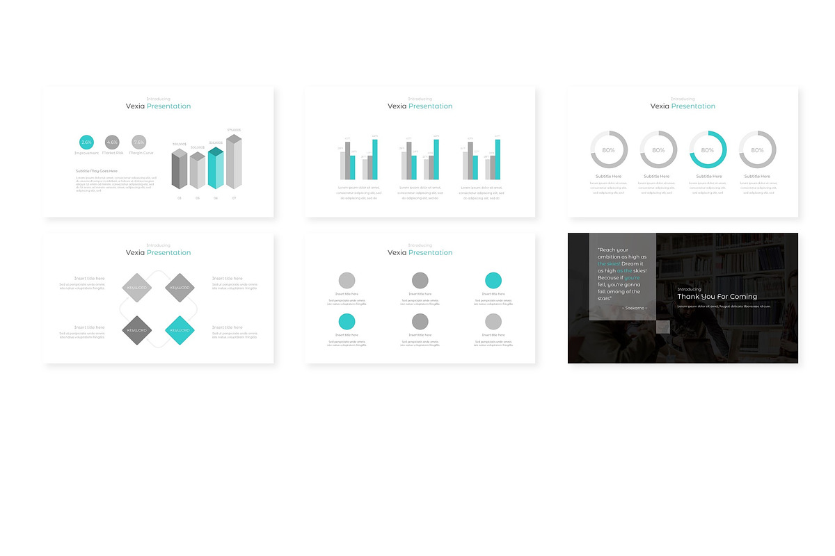 Vexia - Powerpoint Template, a Presentation Template by AQR Studio