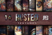 14 Rusted textures set., an Abstract Photo by redstudio (Thumbnail 1 of 6)