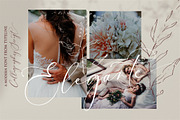 Baliland Modern Calligraphy Font., a Script Font by typeline studio (Thumbnail 3 of 11)