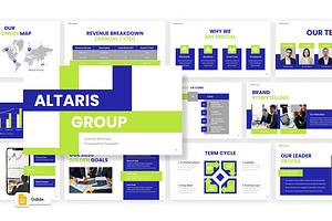 Investor Relations Google Slides, a Presentation Template by Loin Studio