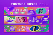Y2K Beauty Vlogger Youtube Banner, a Social Media Template by graphicook (Thumbnail 2 of 3)