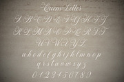 Quens Letter Script, a Script Font by Suza Studio (Thumbnail 10 of 13)