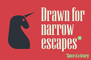 Unicorn Display, a Font by DavidMatos (Thumbnail 2 of 7)