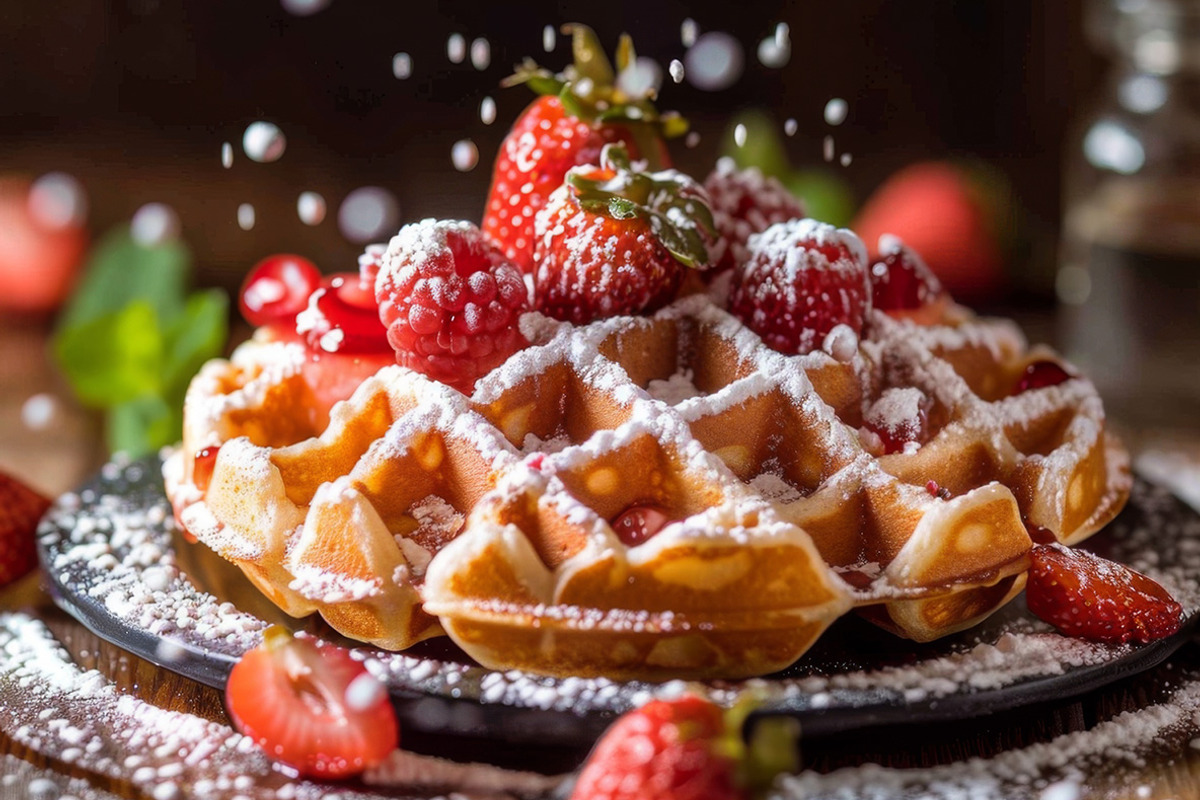 Waffles - 34 images, a Food & Drink Photo by Handmadefont (Photo 6 of 13)
