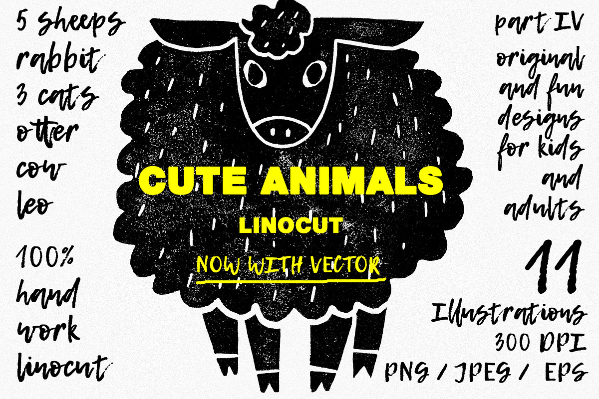 Cute animals pt IV, an Animal Illustration by Mii Lab (Photo 1 of 9)