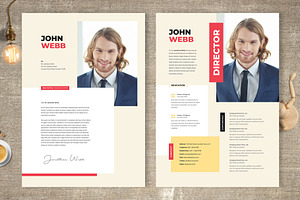 Resume CV Template 23