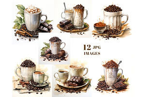 Cocoa JPG Clipart