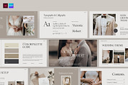 Wedding Mood Board Template, a Stationery Template by BrandPacks (Thumbnail 1 of 6)