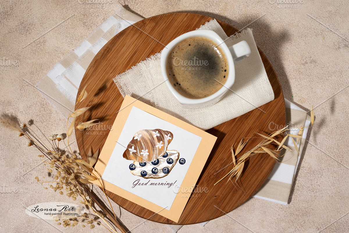 Croissants PNG Clipart, an Object Illustration by Leonaa art (Photo 10 of 10)