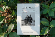 Minimalist Wedding Announcement Card, an Invitation Template by Filip Studio (Thumbnail 2 of 2)