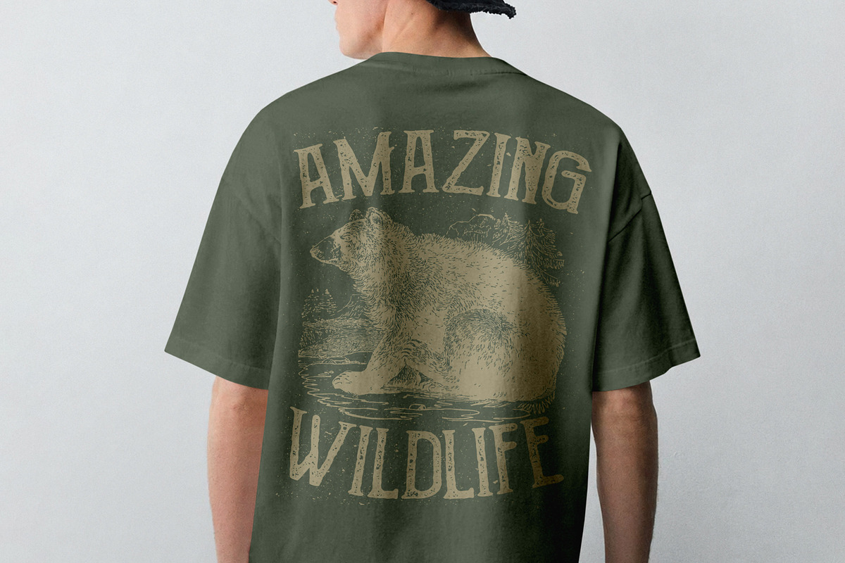 T-Shirt Back Mockup PSD - Male Model, a Shirt Mockup by Rymden_Fl (Photo 2 of 5)