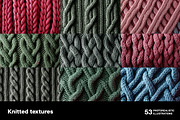 Knitted - 53 images, a Texture Illustration by Handmadefont (Thumbnail 6 of 12)