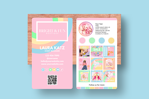 Bright Business Card Template