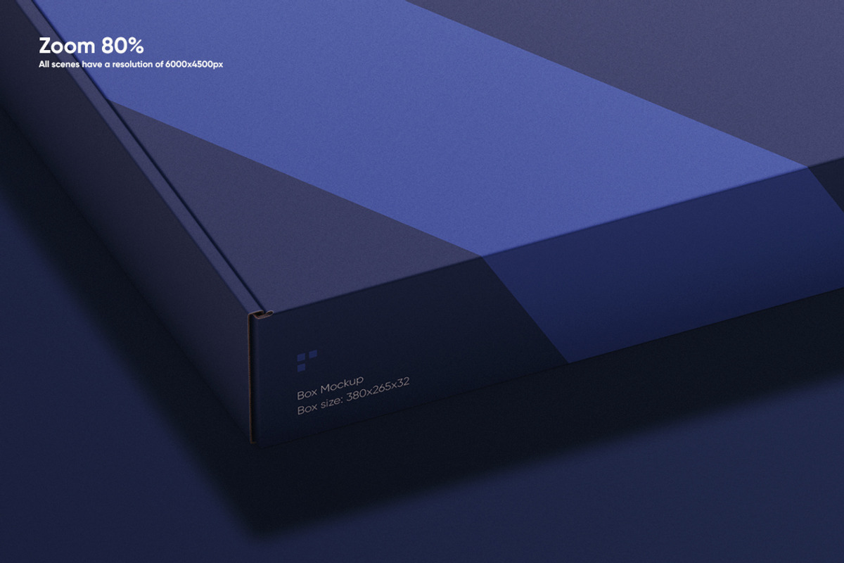 European Mailing Box Mockup, a Packaging Mockup by WebAndCat (Photo 4 of 15)