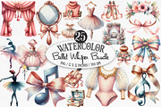 Watercolor Ballet Whisper Clipart, an Illustration by Designking (Thumbnail 1 of 4)