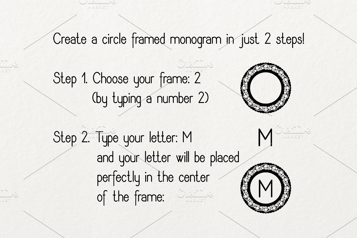 Monogram Framer preview 2