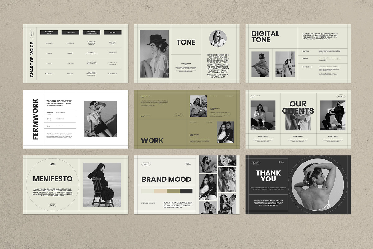 Brand Strategy Template, a Templates & Theme by evgenystudio (Photo 9 of 9)