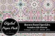 Pastel Rococo Abstract Patterns, a Pattern Graphic by Gen Aumonier (Thumbnail 7 of 7)