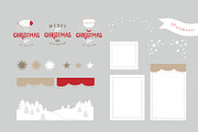 Christmas in the air. Graphic set, an Illustration by Maru_art (Thumbnail 4 of 10)