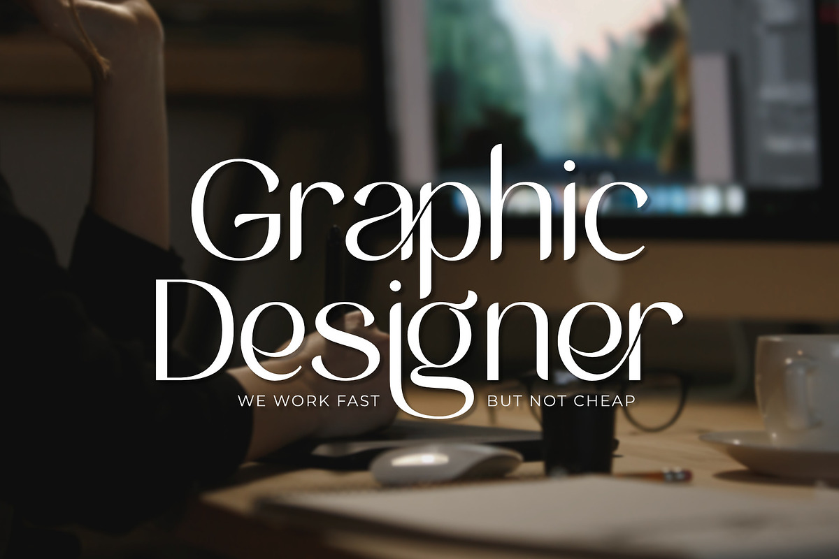 Cafigine | Modern Sans Serif Font, a Sans Serif Font by Andrimada Creative (Photo 4 of 13)