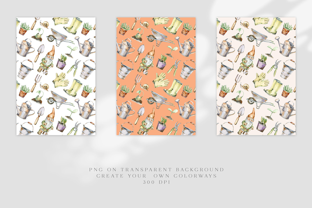 Watercolor Gardening Time, a Food Illustration by Olga Koelsch (Photo 14 of 19)