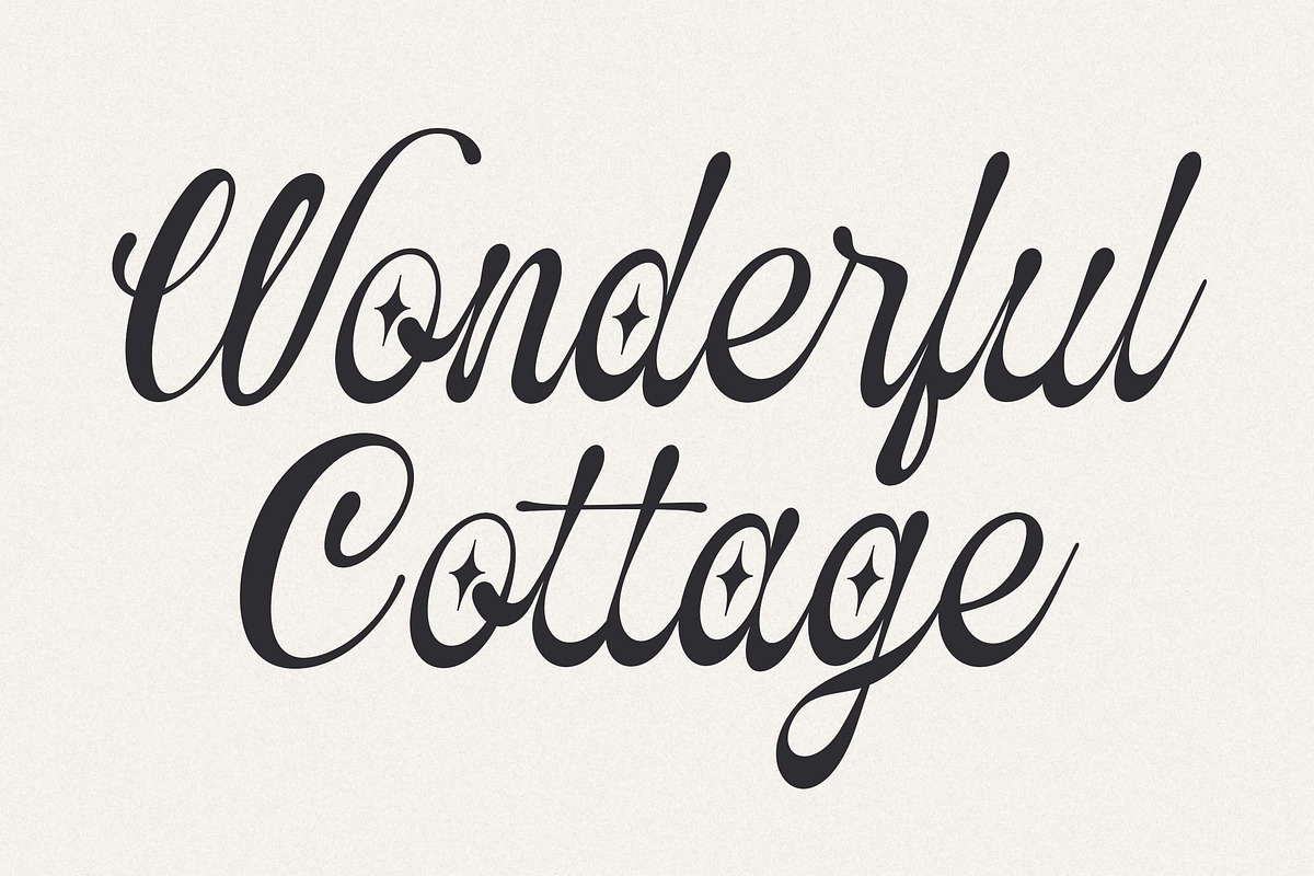 Ovelyned a Calligraphy Script Font, a Script Font by Blankids Studio (Photo 3 of 9)