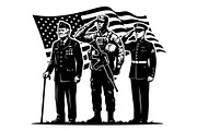 Military Brotherhood Patriot Flag, an Object Graphic by Gfx_Store (Thumbnail 11 of 17)