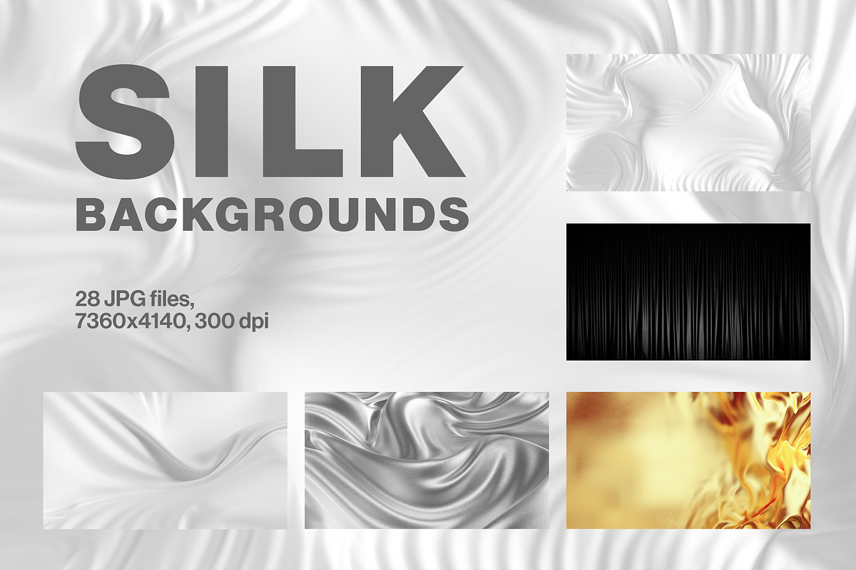 Silk Backgrounds, a Texture Illustration by Mockups & Illustrations (Photo 1 of 9)