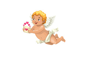 Cupid With Love Letter, Angel