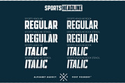 SPORTS HEADLINE (8 FONTS), a Font by Alphabet Agency (Thumbnail 2 of 5)