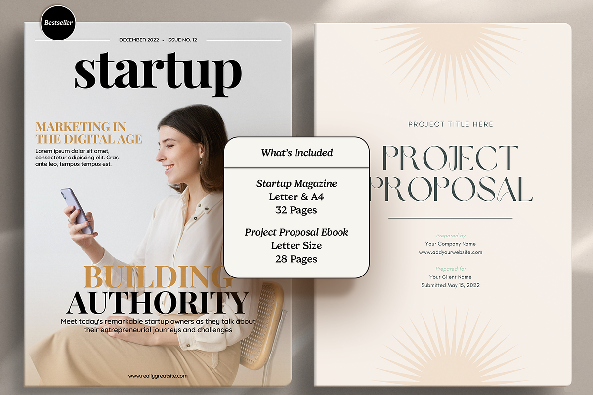 10 Ebooks Bundle Canva Templates, a Marketing Template by Creatif Foundry (Photo 3 of 9)