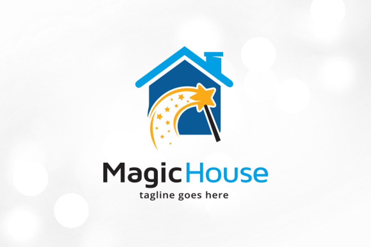 Magic House Logo Template Design, a Branding & Logo Template by ...