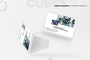 Multifaceted Abstract Cubes Ensemble, a Background Graphic by Lumeno (Thumbnail 6 of 6)