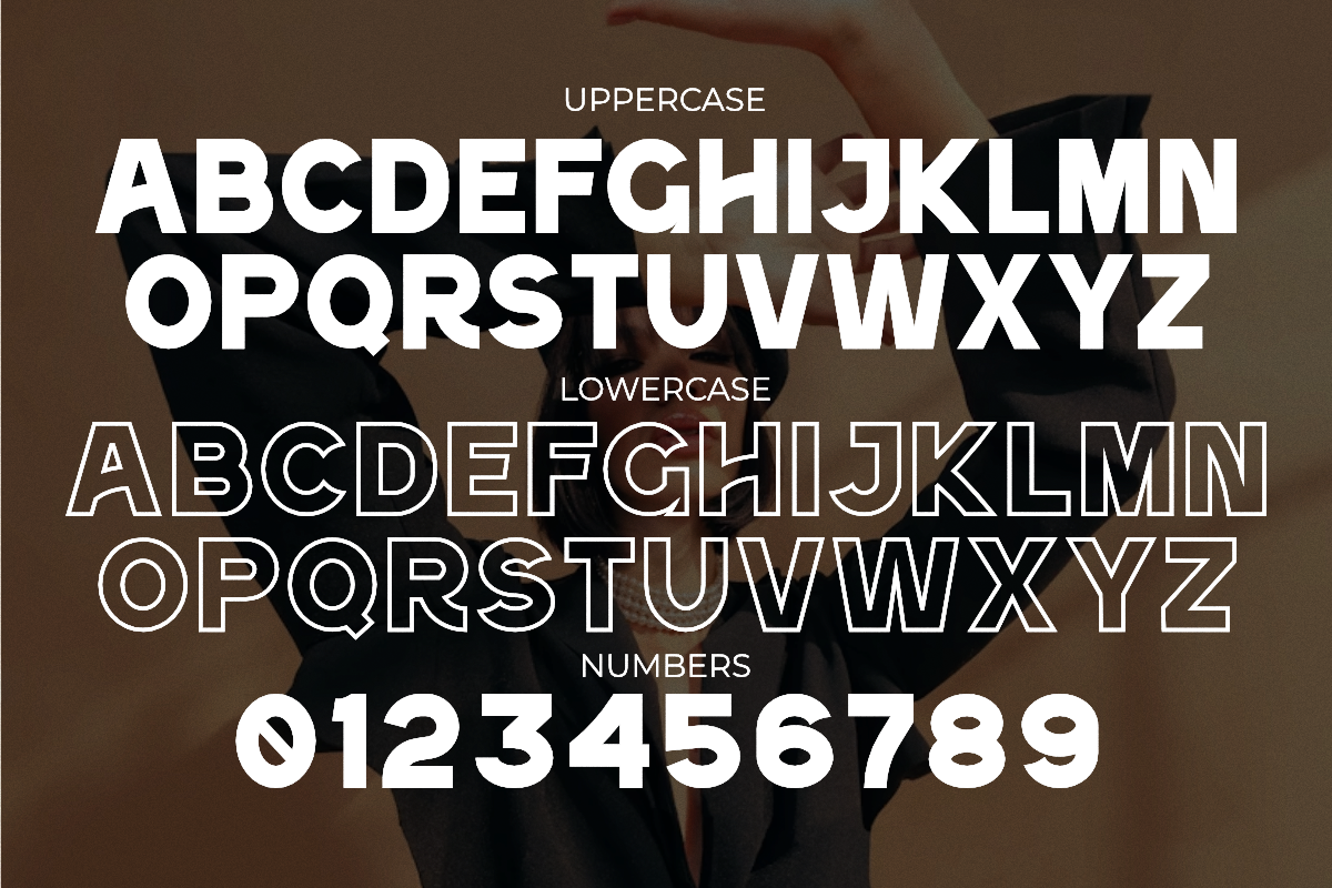 Laura - Condensed Sans Serif Font, a Sans Serif Font by Pian45 Studio (Photo 2 of 12)
