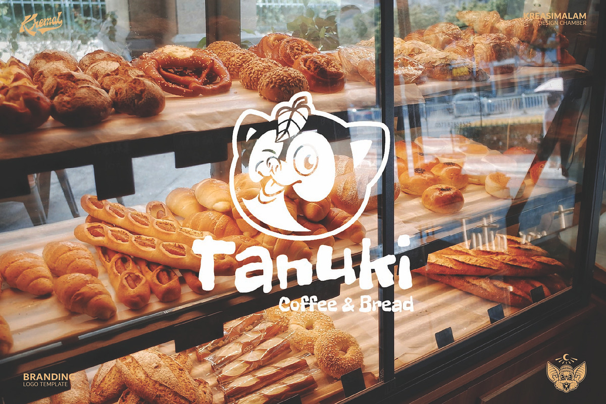Tanuki Logo Template, a Branding & Logo Template by Kreasi Malam (Photo 10 of 10)
