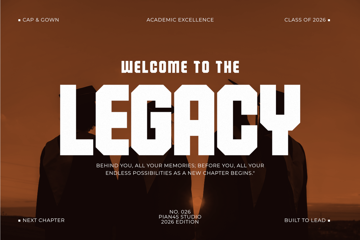 Seniors - College Athletic Sans, a Sans Serif Font by Pian45 Studio (Photo 4 of 8)