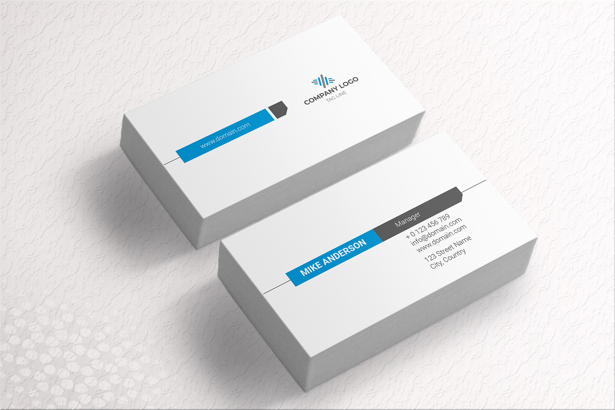 Modern Corporate Business Card, a Business Card Template by designSultan (Photo 2 of 4)