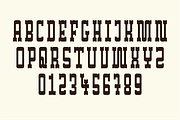 BANDITS - Western Slab Serif, a Slab Serif Font by JackType (Thumbnail 8 of 11)